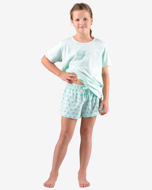 Dívčí pyžamo Gina modré (29008-LYMMMZ) 152