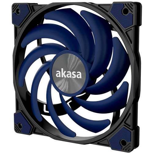 přídavný ventilátor Akasa 12 cm Alucia XS12 modrý