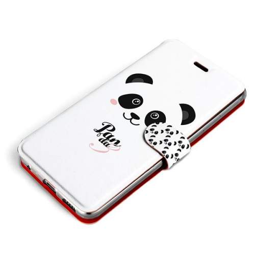 Flip pouzdro Mobiwear na mobil Samsung Galaxy M13 - M030P Panda Amálka