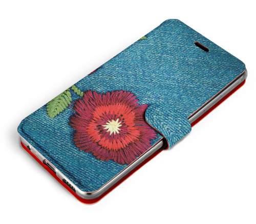 Mobiwear na Motorola Moto G32 - MD05P Džínové květy