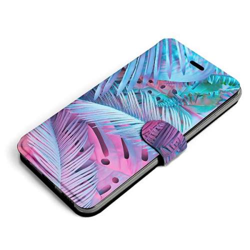 Mobiwear na mobil Motorola Moto G32 MG10S Fialové a modré listy
