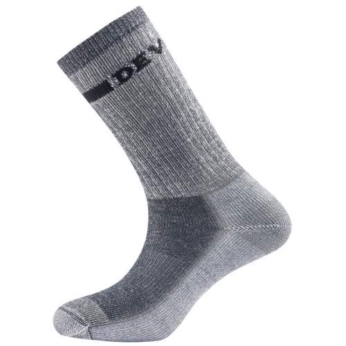 Silnější vlněné ponožky Devold Outdoor Medium šedá 41-43