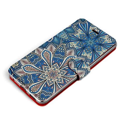 Flip pouzdro Mobiwear na mobil Motorola Moto G32 - V108P Modré mandala květy