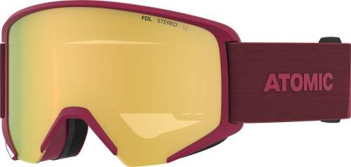 Atomic SAVOR BIG STEREO Univerzální lyžařské brýle, červená, velikost os