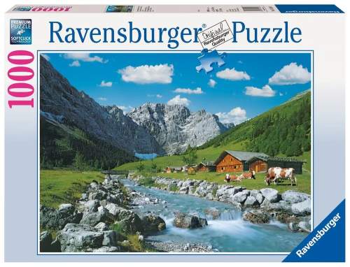 Ravensburger Puzzle Rakouské hory 1000 dílků