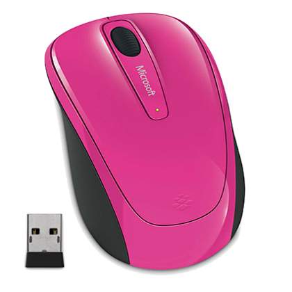 Microsoft Mobile Mouse 3500, růžová GMF-00277