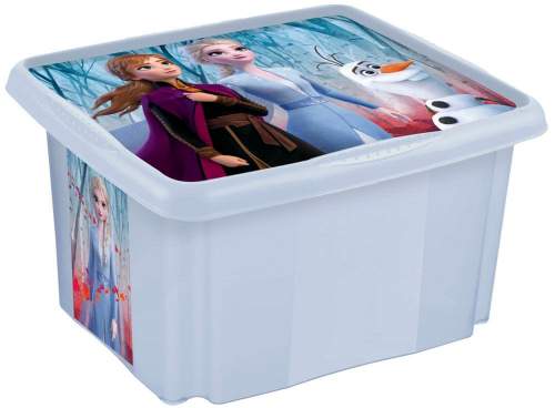 Keeeper Box na hračky Frozen 24 l , sv. modrý