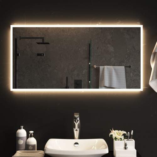 Koupelnové zrcadlo s LED osvětlením 100 x 50 cm