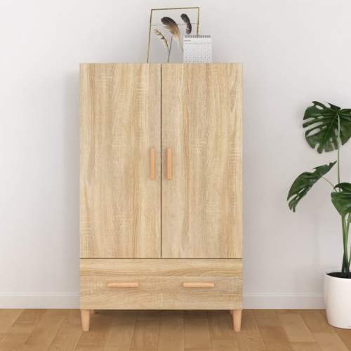 Emaga Komoda dub sonoma 70 x 31 x 115 cm kompozitní dřevo