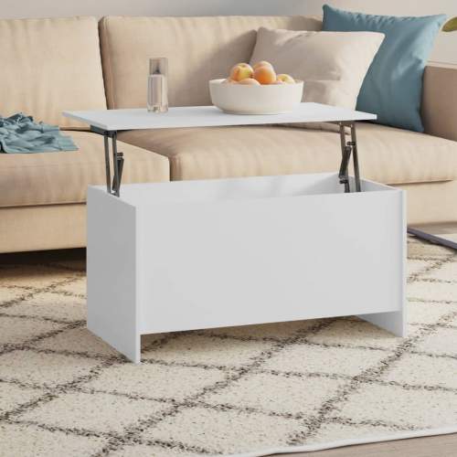 HD Konferenční stolek bílý 102 x 55,5 x 52,5 cm kompozitní dřevo