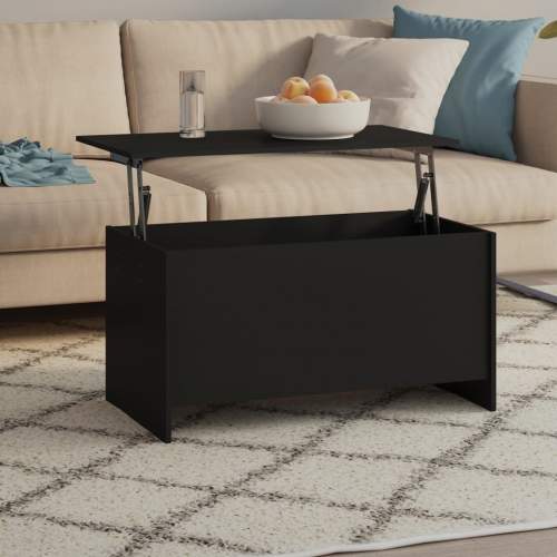 HD Konferenční stolek černý 102 x 55,5 x 52,5 cm kompozitní dřevo