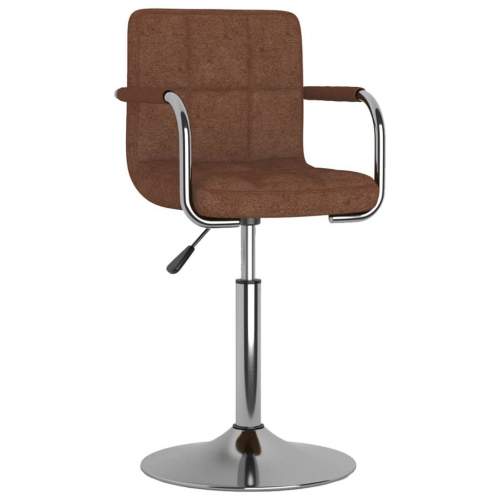 HD Barová židle hnědá textil