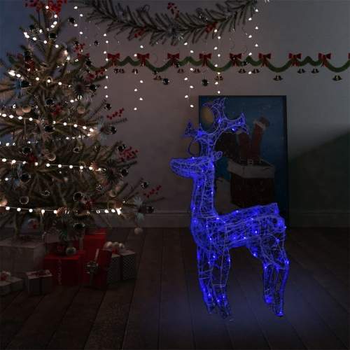 HD Sob vánoční dekorace 90 LED 60 x 16 x 100 cm akryl