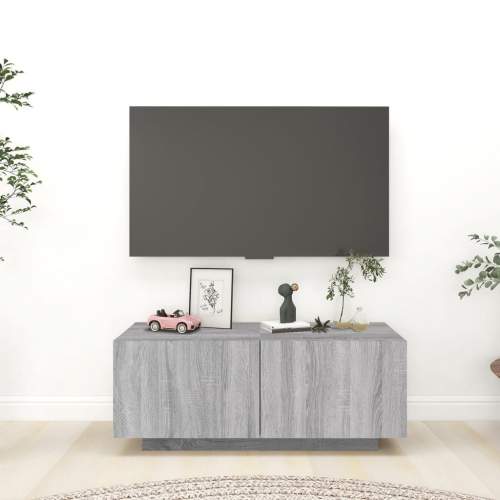 HD TV skříňka šedá sonoma 100 x 35 x 40 cm kompozitní dřevo