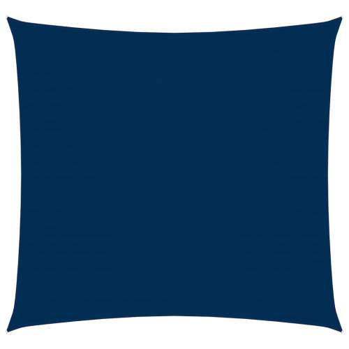 Stínící plachta oxfordská látka čtvercová 3,6 x 3,6 m modrá