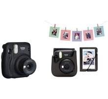 FUJIFILM Instax MINI 11 černý + accessory kit (pouzdro, album, kartičky s kolíčky)