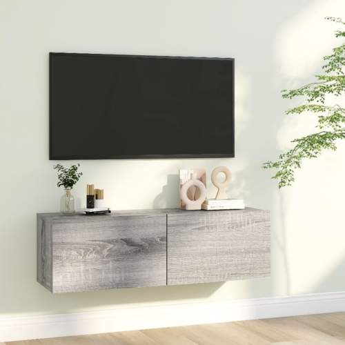HD TV skříňka šedá sonoma 100 x 30 x 30 cm kompozitní dřevo