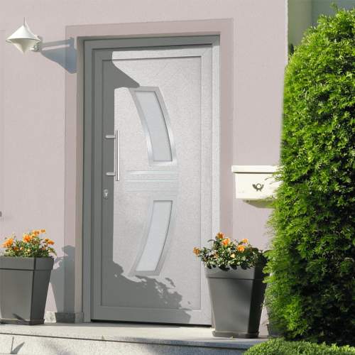 Emaga Vchodové dveře bílé 108 x 208 cm