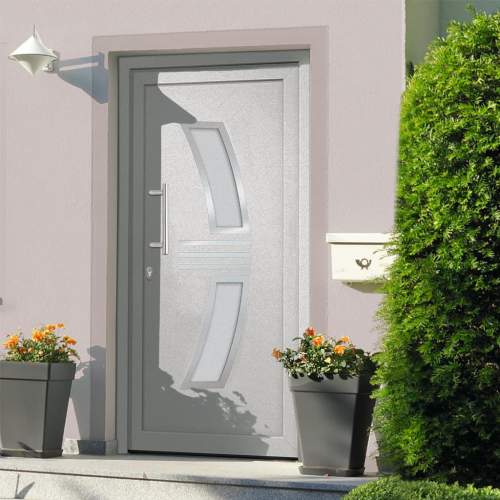Vchodové dveře bílé 108 x 200 cm