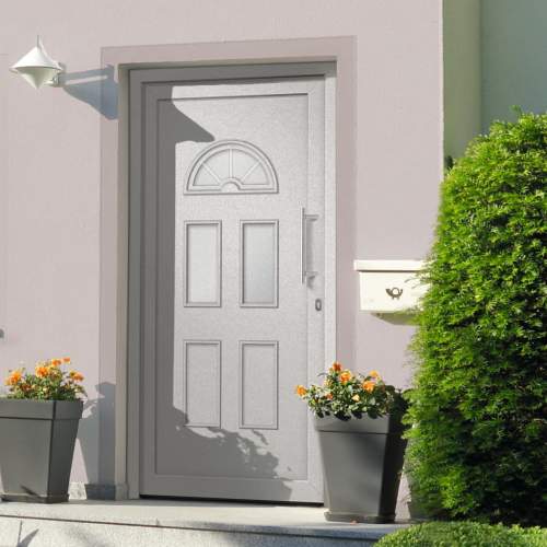 Vchodové dveře bílé 98 x 208 cm