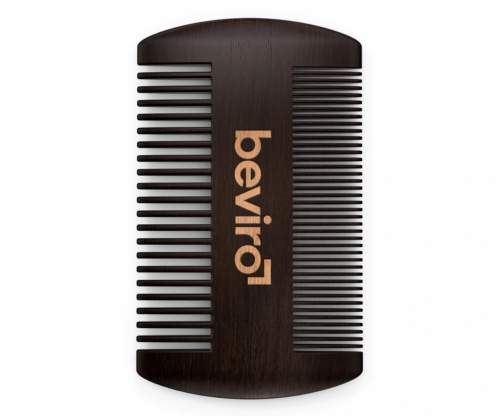 BEVIRO Pear Wood Beard Comb
