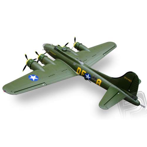 Top RC B-17F Memphis Belle 1875mm ARF - zelená 4ST302