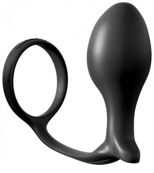 Pipedream Anální kolík s kroužkem na penis Ass-Gasm Large Plug