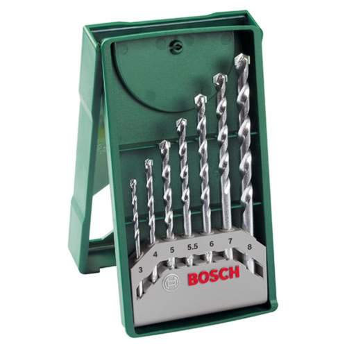 Bosch 7 dílná minisada vrtáků do kamene X-Line