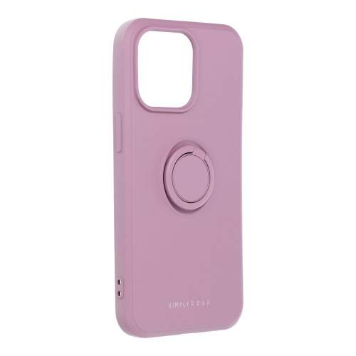 Pouzdro Back Case Amber Roar iPhone 14 Plus (6,7) barva fialová