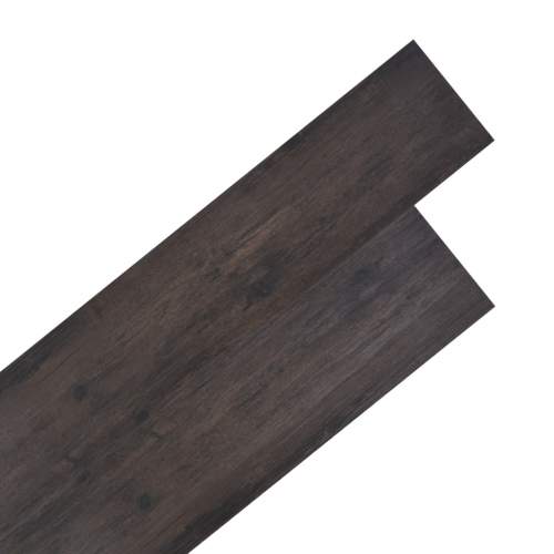 VidaXL Podlahová krytina PVC 5,26 m² 2 mm tmavě šedý dub