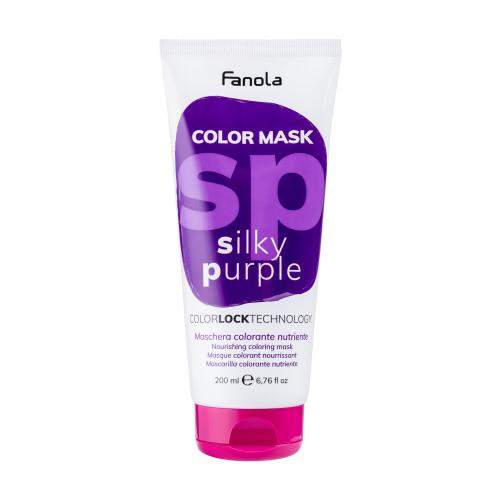 Fanola Color Mask vyživující a barvicí maska na vlasy 200 ml odstín Silky Purple pro ženy