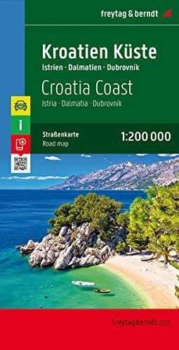 Kroatien Küste 1:200 000 - freytag&berndt