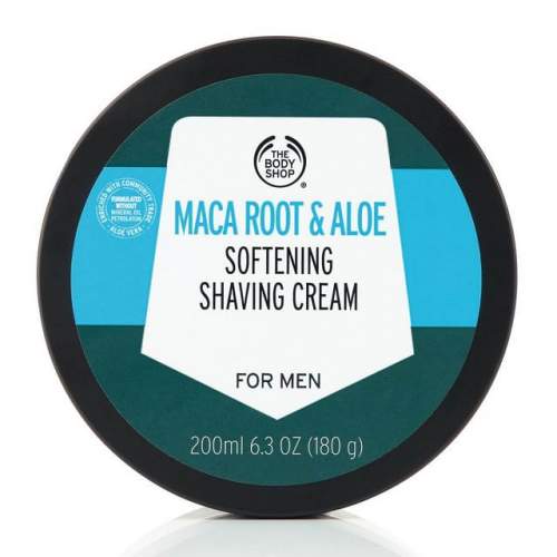The Body Shop Zjemňující krém na holení Maca Root & Aloe 200 ml
