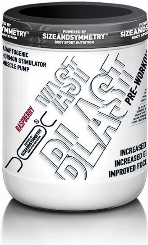 SizeAndSymmetry Vast Blast Pre-Workout 420 g Malina