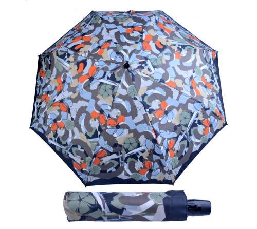 KNIRPS Plně automatický skládací deštník T2 Duomatic Spring time Grey 898786584