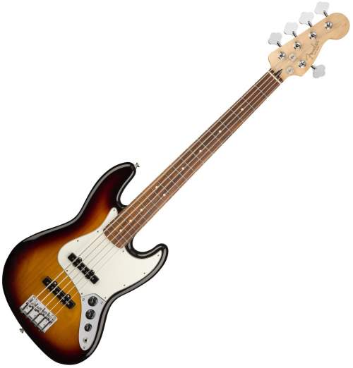 Fender Player Jazz Bass V 3-Color Sunburst Pau Ferro