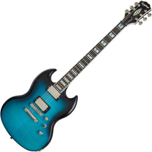 Epiphone SG Prophecy Blue Tiger Aged