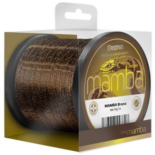 Delphin MAMBA Carp / Bronz Velikost: 0,30mm 7,0kg 1200m