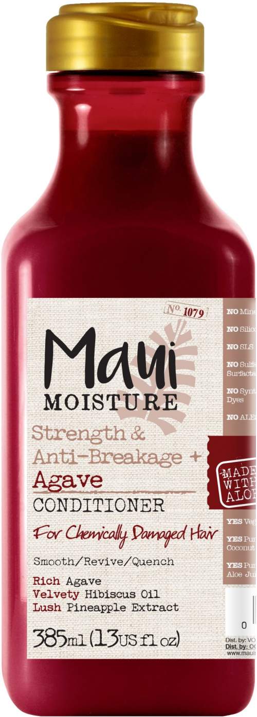 MAUI MAUI posilující kondicioner pro chemicky zničené vlasy Agave 385 ml