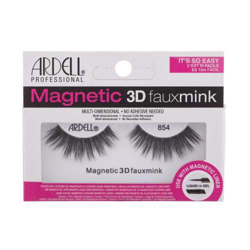 Ardell Magnetic 3D Faux Mink 854 magnetické umělé řasy 1 ks odstín Black