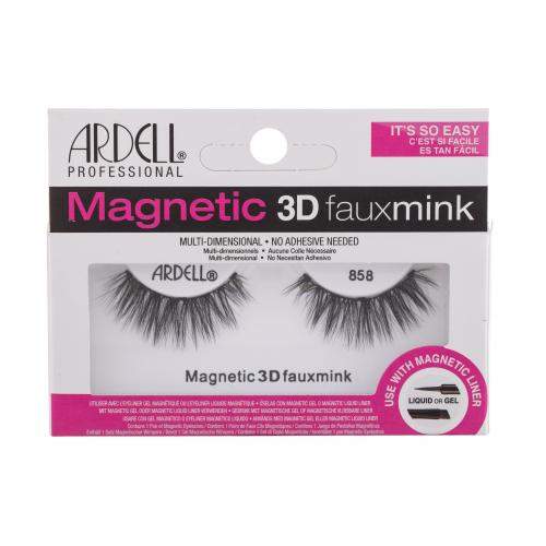 Ardell Magnetic 3D Faux Mink 858 magnetické umělé řasy 1 ks odstín Black