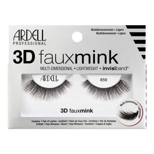 Ardell 3D Faux Mink 859 vícevrstvé umělé řasy 1 ks odstín Black