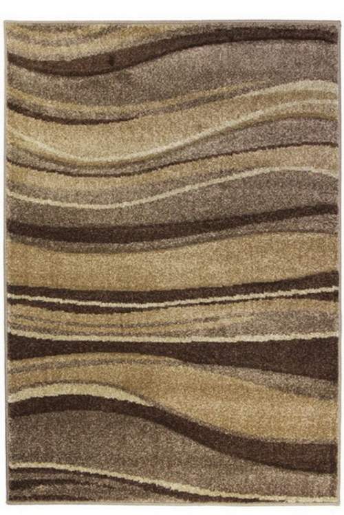 Breno Oriental Weavers International Kusový koberec PORTLAND 1598/AY3D, Hnědá, Vícebarevné (Rozměr: 80 x 140 cm)