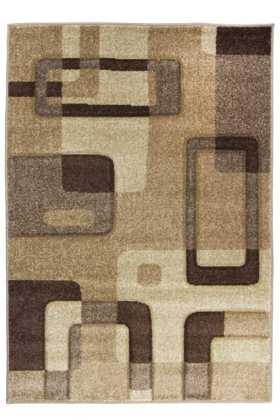 Breno Oriental Weavers International Kusový koberec PORTLAND 1597/AY3D, Hnědá, Vícebarevné (Rozměr: 200 x 285 cm)