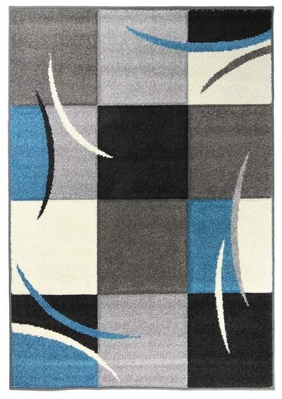 Breno Oriental Weavers International Kusový koberec PORTLAND 3064/AL1Z, Modrá, Šedá, Vícebarevné (Rozměr: 200 x 285 cm)
