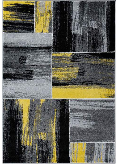 Breno Ayyildiz Hali GmbH Kusový koberec HAWAII 1350 Yellow, Žlutá, Vícebarevné (Rozměr: 160 x 230 cm)