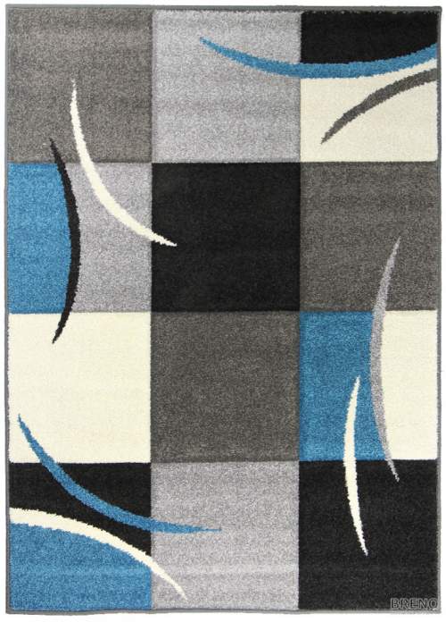 Breno Oriental Weavers International Kusový koberec PORTLAND 3064/AL1Z, Modrá, Šedá, Vícebarevné (Rozměr: 160 x 235 cm)