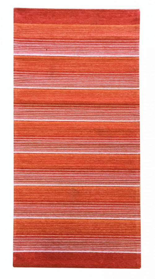 Breno Oriental Weavers International Koupelnová předložka LAOS (Gobelin) 138/999X, Oranžová (Rozměr: 75 x 160 cm)