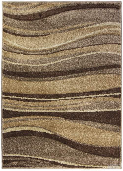 Breno Oriental Weavers International Kusový koberec PORTLAND 1598/AY3D, Hnědá, Vícebarevné (Rozměr: 67 x 120 cm)