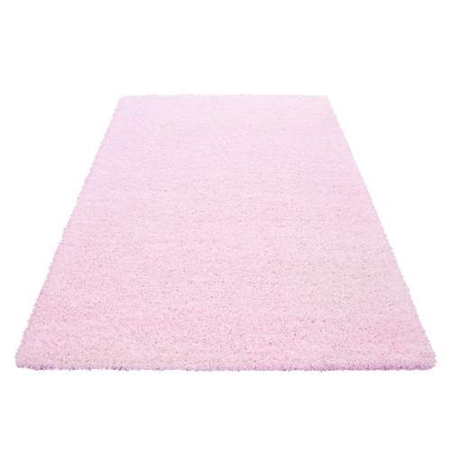 Breno Ayyildiz Hali GmbH Kusový koberec LIFE 1500 Pink, Růžová (Rozměr: 60 x 110 cm)